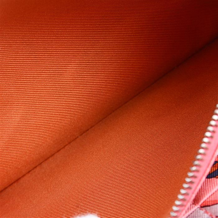 エルメス 財布 レディース アザップロング シルクイン ヴォーエプソン D刻 ローズアザレ ピンク HERMES 中古