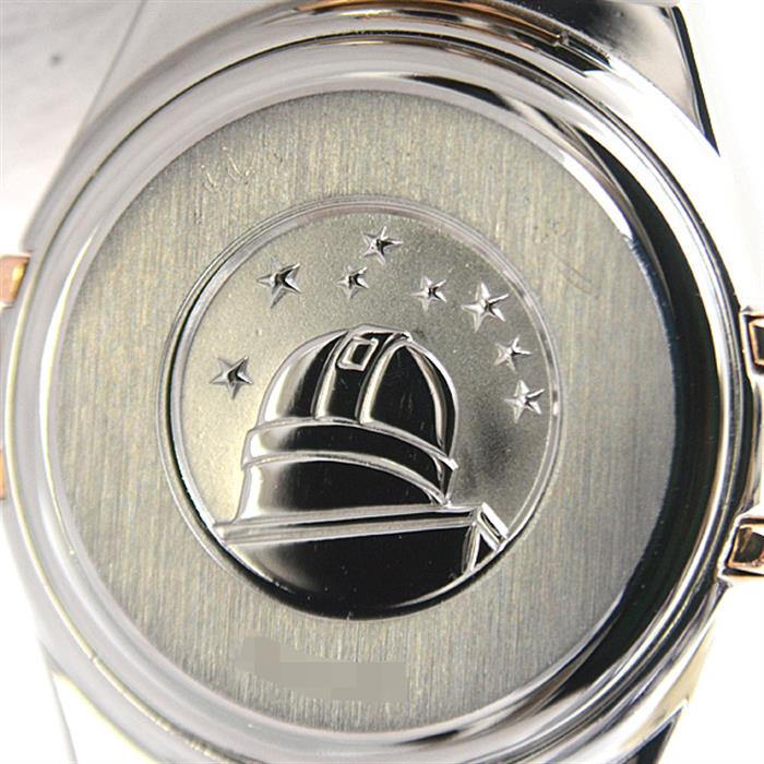 オメガ 時計 レディース コンステレーション ミニ マイチョイス ダイヤベゼル 電池式 ステンレス OMEGA 1368.73 SS×750PG 中古