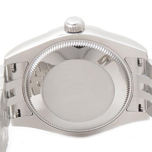 ロレックス 時計 レディース デイトジャスト フラワー グレー文字盤 自動巻 ROLEX 178274 SS×WG 中古