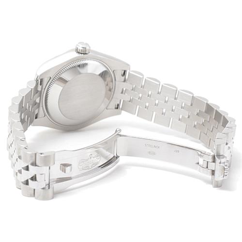 ロレックス 時計 レディース デイトジャスト フラワー グレー文字盤 自動巻 ROLEX 178274 SS×WG 中古