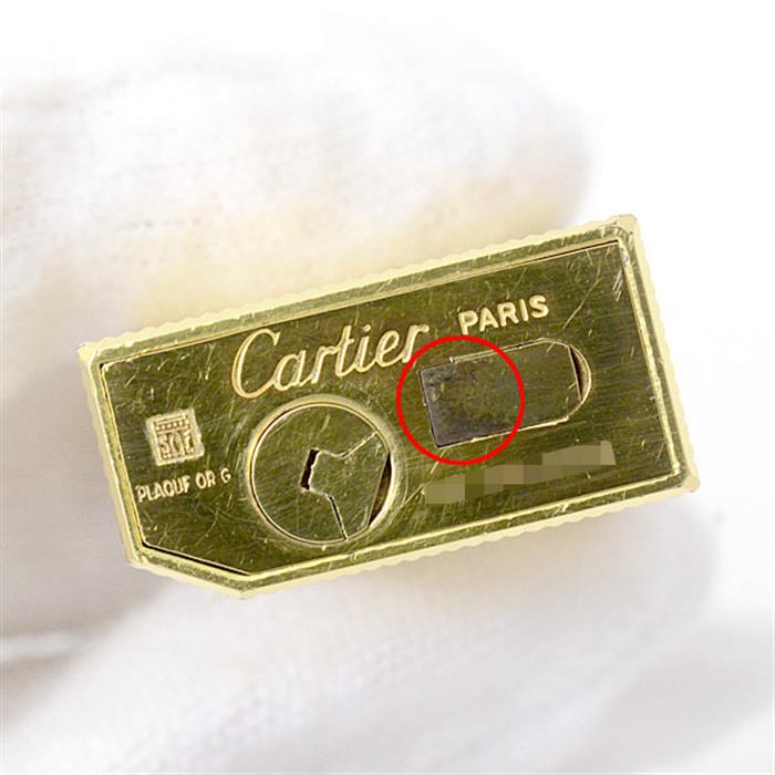 カルティエ ライター メンズ レディース 五角形 ガスライター ゴールド Cartier【中古】