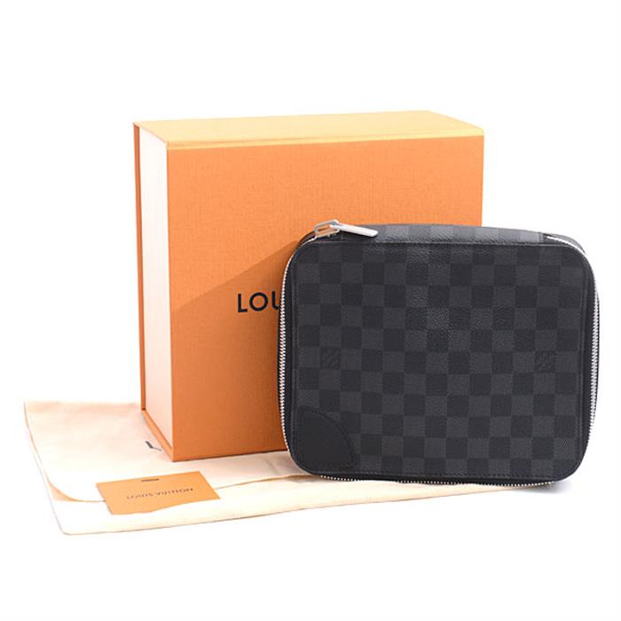 ルイヴィトン バッグ メンズ ホライゾン アクセサリーポーチ ダミエグラフィット N41521 Louis Vuitton 【中古】