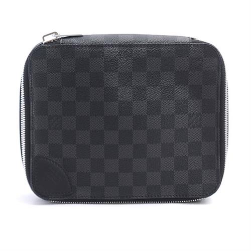 ルイヴィトン バッグ メンズ ホライゾン アクセサリーポーチ ダミエグラフィット N41521 Louis Vuitton 【中古】