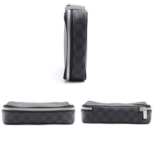 ルイヴィトン バッグ メンズ ホライゾン アクセサリーポーチ ダミエグラフィット N41521 Louis Vuitton 【中古】