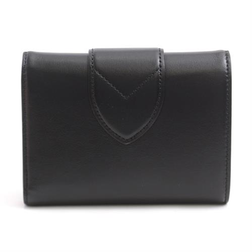 ルイヴィトン 財布 レディース ポルトフォイユLV ポンヌフ コンパクト ノワール M69175 Louis Vuitton 【中古】