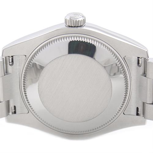 ロレックス 時計 ボーイズ デイトジャスト シルバーローマン スムースベゼル 自動巻 ホワイトゴールド ステンレス ROLEX 178240 SS 中古