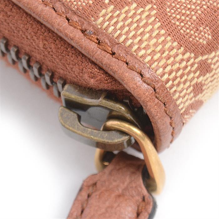 グッチ 財布 メンズ レディース GGキャンバス ラウンドファスナー長財布 NYヤンキース パッチ 刺繍 ブラウン ベージュ 547791 グッチ 中古