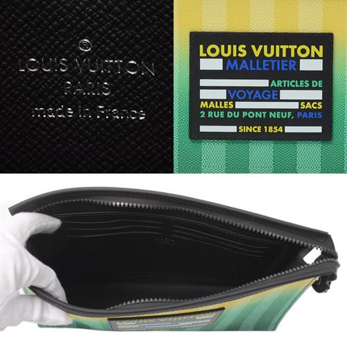 ルイヴィトン バッグ メンズ ダミエストライプ ポシェット・ヴォワヤージュＭＭ Louis Vuitton M81317 未使用展示品