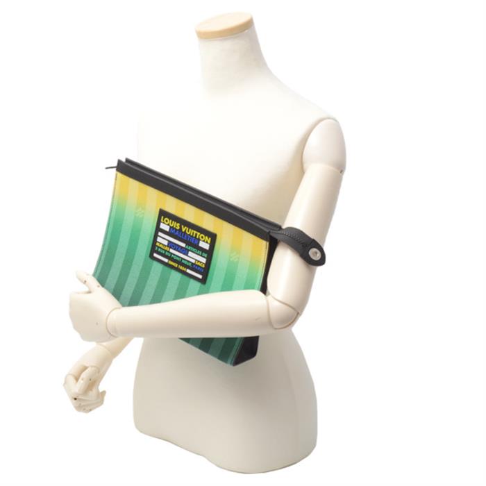 ルイヴィトン バッグ メンズ ダミエストライプ ポシェット・ヴォワヤージュMM Louis Vuitton M81317 未使用展示品