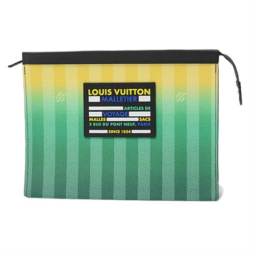 ルイヴィトン バッグ メンズ ダミエストライプ ポシェット・ヴォワヤージュＭＭ Louis Vuitton M81317 未使用展示品