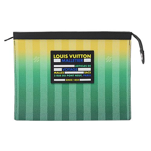 ルイヴィトン バッグ メンズ ダミエストライプ ポシェット・ヴォワヤージュMM Louis Vuitton M81317 未使用展示品