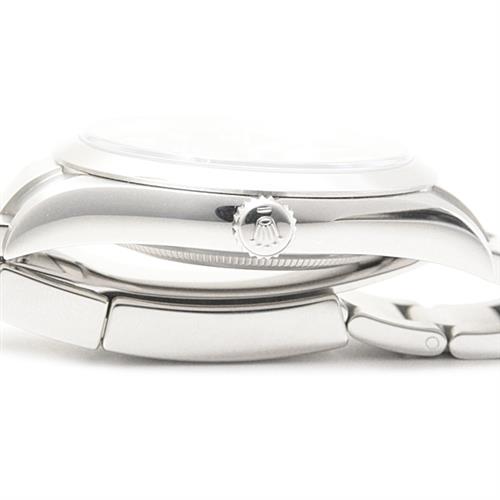 ロレックス 時計 メンズ エクスプローラー1 自動巻 ブラック文字盤 ステンレス ROLEX EXPLORER1 214270 SS 中古