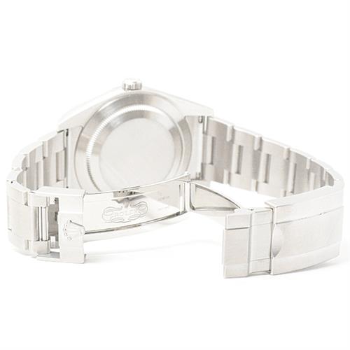 ロレックス 時計 メンズ エクスプローラー1 自動巻 ブラック文字盤 ステンレス ROLEX EXPLORER1 214270 SS 中古