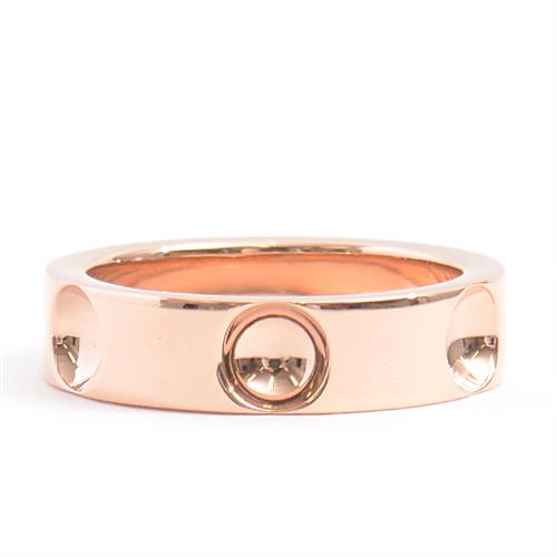 ルイヴィトン 指輪 レディース プティットバーグ アンプラント リング 50号 実寸サイズ10.5号 ピンクゴールド Louis Vuitton 750PG 中古