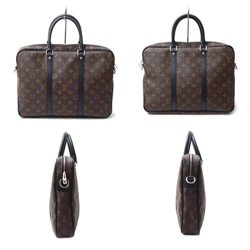 ルイヴィトン バッグ メンズ PDV PM ビジネスバッグ ブリーフケース 2WAY モノグラム M52005 Louis Vuitton【中古】