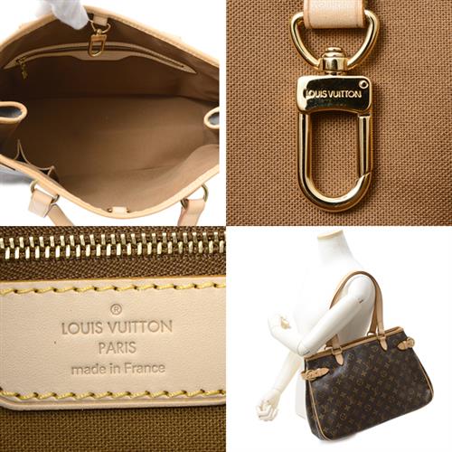 ルイヴィトン バッグ レディース モノグラム バティニョール・オリゾンタル ハンドバッグ トートバッグ レザー Louis Vuitton M51154 中古