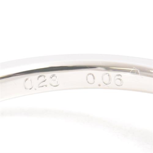 フォーエバーマーク 指輪 レディース センターオブマイユニバース ダイヤモンドリング D0.23ct 0.06ct 13号 プラチナ FOREVER MARK PT900 中古