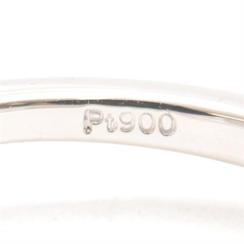 フォーエバーマーク 指輪 レディース センターオブマイユニバース ダイヤモンドリング D0.23ct 0.06ct 13号 プラチナ FOREVER MARK PT900 中古