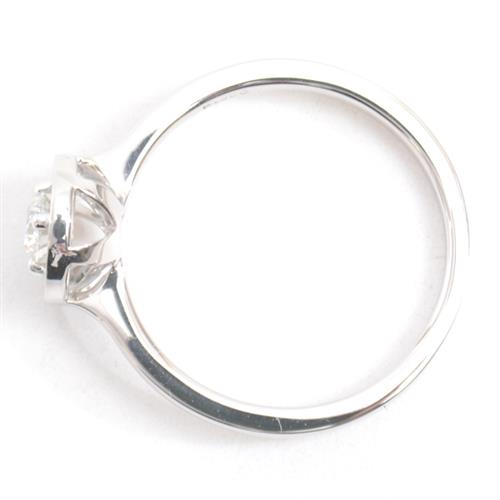 フォーエバーマーク 指輪 レディース センターオブマイユニバース ダイヤモンドリング D0.23ct 0.06ct 13号 プラチナ FOREVER MARK PT900 中古