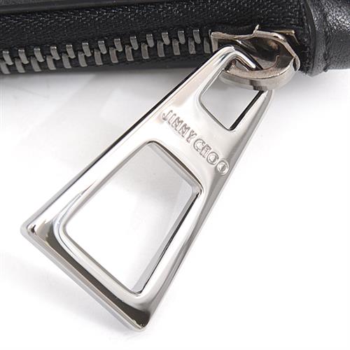 ジミーチュウ バッグ メンズ デレック DEREK ロゴ クラッチバッグ ブラック JIMMY CHOO JIC 173 中古