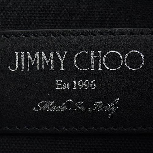 ジミーチュウ バッグ メンズ デレック DEREK ロゴ クラッチバッグ ブラック JIMMY CHOO JIC 173 中古