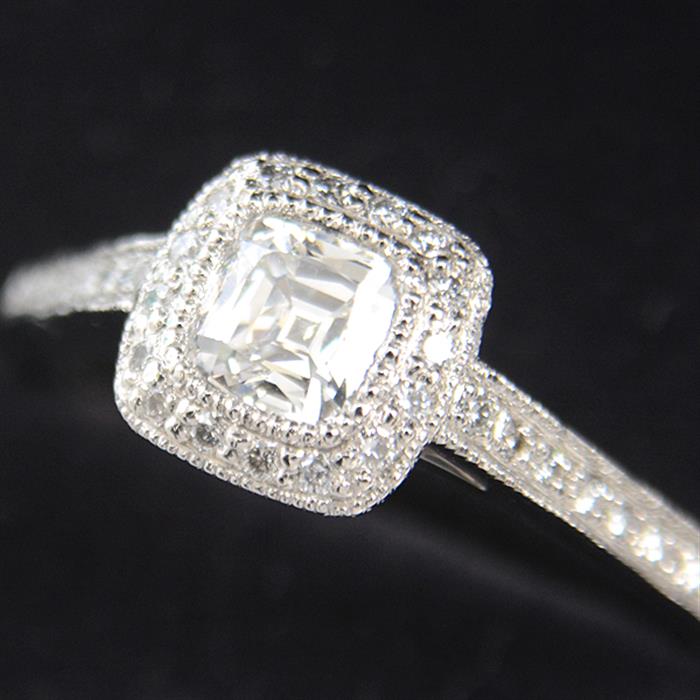 ティファニー 指輪 レディース レガシー ダイヤモンド リング D0.40ct 10号 プラチナ TIFFANY PT950 中古