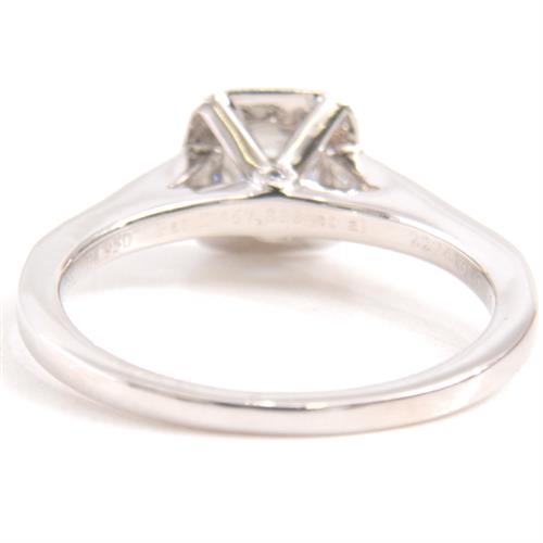 ティファニー 指輪 レディース レガシー ダイヤモンド リング D0.40ct 10号 プラチナ TIFFANY PT950 中古