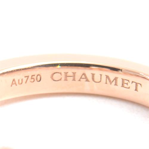 ショーメ 指輪 レディース ジョゼフィーヌ ダイヤモンド リング 49号 D0.51ct ピンクゴールド CHAUMET 750PG 中古