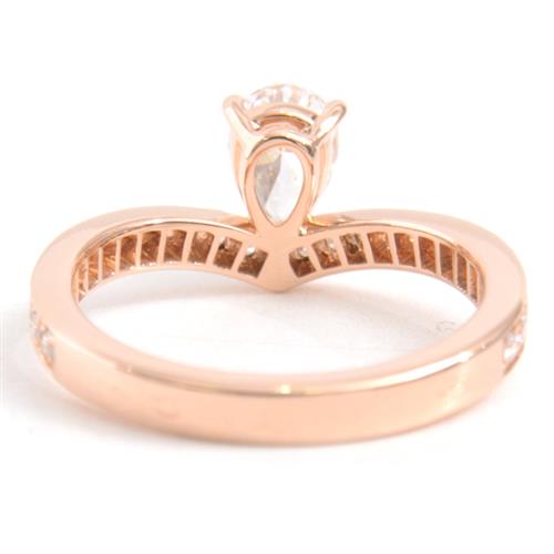 CHAUMET ローズゴールド リング ショーメのローズゴールドの女性用結婚指輪 - ローズゴールドの