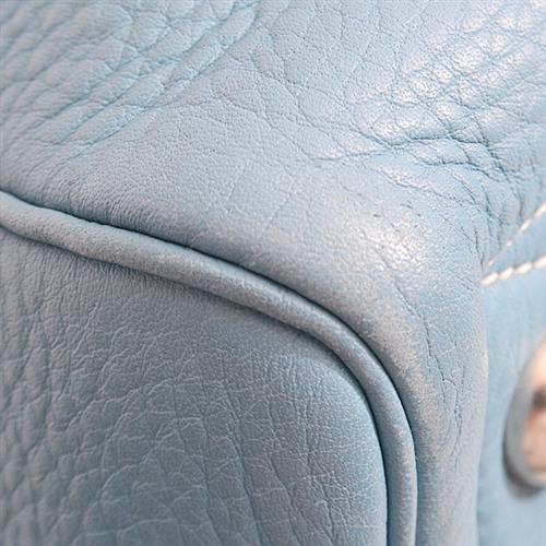 エルメス バッグ レディース メンズ ヴィクトリア43 トリヨン □C刻 ボストンバッグ ブルージーン HERMES 中古