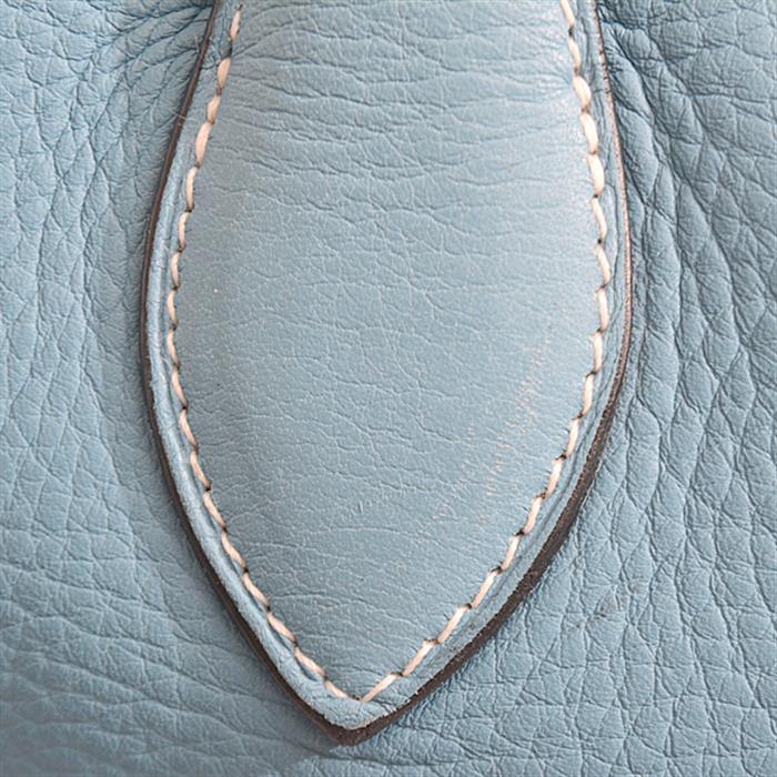 エルメス バッグ レディース メンズ ヴィクトリア43 トリヨン □C刻 ボストンバッグ ブルージーン HERMES 中古