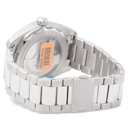 オメガ 時計 レディース メンズ シーマスター アクアテラ コーアクシャル ブルー文字盤 ステンレス OMEGA SS 220.10.38.20.03.002 未使用展示品