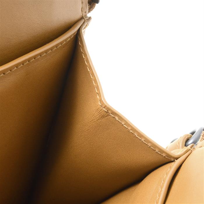 ボッテガヴェネタ バッグ メンズ イントレチャート アーバンドッグ クラッチ セカンド レザー ブラウン 493190 BOTTEGA VENETA 中古