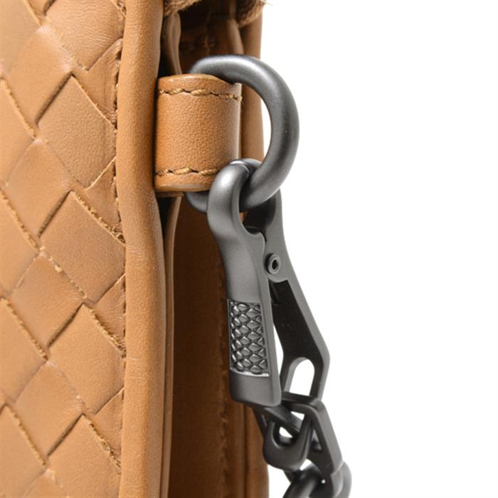 ボッテガヴェネタ バッグ メンズ イントレチャート アーバンドッグ クラッチ セカンド レザー ブラウン 493190 BOTTEGA VENETA 中古