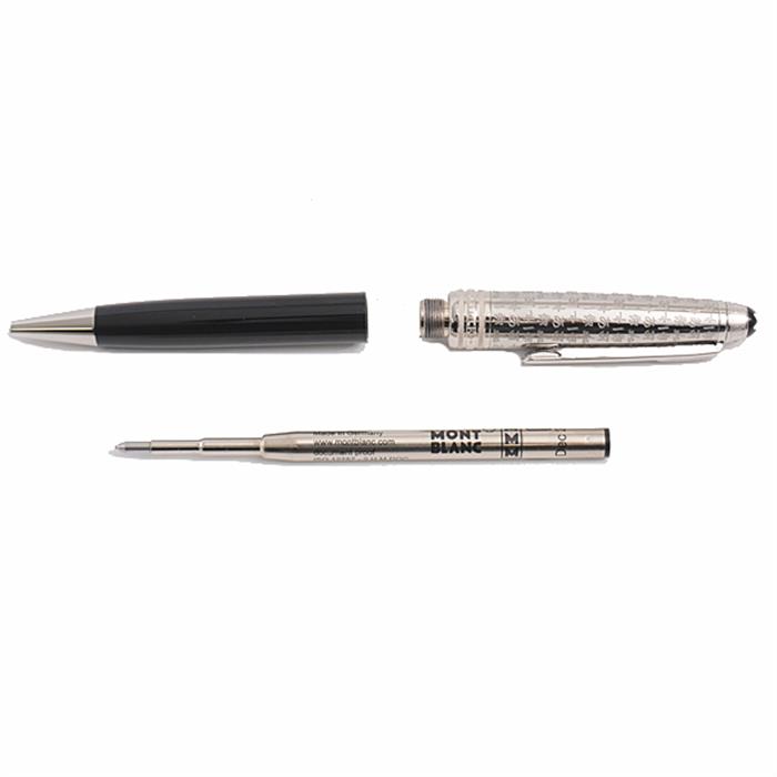 モンブラン ボールペン メンズ レディース マイスターシュテュック ユニセフ ドゥエ クラシック ローラーボール MONTBLANC ブラック 中古
