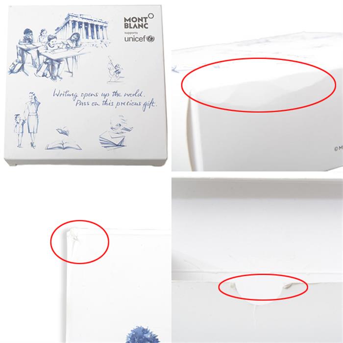 モンブラン ボールペン メンズ レディース マイスターシュテュック ユニセフ ドゥエ クラシック ローラーボール MONTBLANC ブラック 中古