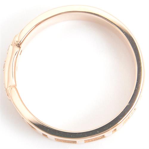 ティファニー 指輪 レディース アトラス 3Pダイヤモンド リング 11.5号 ピンクゴールド TIFFANY 750PG 中古