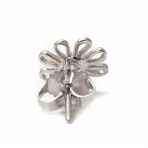 ティファニー ピアス レディース デイジー 1Pダイヤ ピアス プラチナ TIFFANY PT950 中古