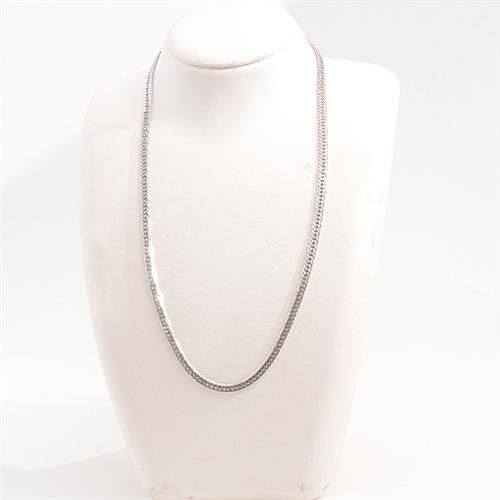 喜平 ネックレス PT850 6面カット ダブル 30g 50cm 造幣局検定刻印入 メンズ レディース チェーン プラチナ PT 中古