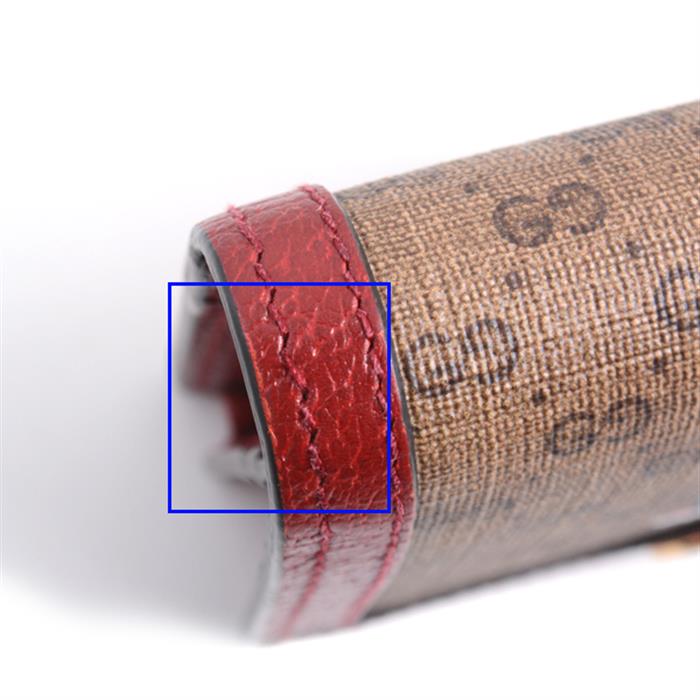 グッチ 財布 メンズ レディース ミニGGスプリーム カードケース ウォレット 二つ折り財布 ドラえもん レッド ブラウン 647788 GUCCI 中古