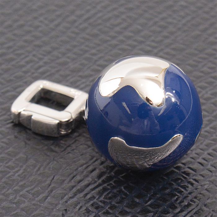 ルイヴィトン ペンダント メンズ レディース 1Pダイヤ グローブチャーム ペンダントトップ ホワイトゴールド Louis Vuitton 750WG Q93019 中古