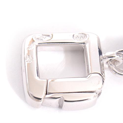 ルイヴィトン ペンダント メンズ レディース 1Pダイヤ グローブチャーム ペンダントトップ ホワイトゴールド Louis Vuitton 750WG Q93019 中古