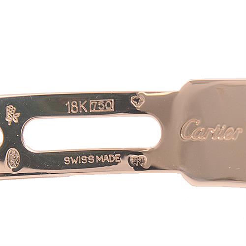 カルティエ 時計 純正 Dバックル 部品 14mm幅 イエローゴールド Cartier 18K 750 YG 中古