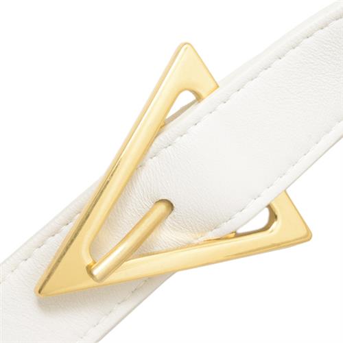 ボッテガヴェネタ バッグ レディース パデットカセットショルダーバッグ ショルダーバッグ レザー ホワイト BOTTEGA VENETA 中古