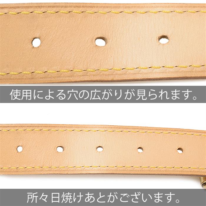 ■極美品■ LOUIS VUITTON ルイヴィトン バック用 ショルダーストラップ 肩掛け レディース メンズ カーキ系×ブラウン系 AK4846