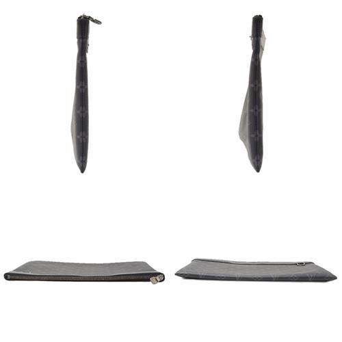 ルイヴィトン バッグ メンズ モノグラムエクリプス ポシェットディスカバリー セカンドバッグ クラッチバッグ Louis Vuitton M62291 中古