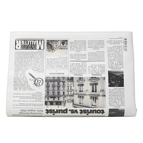 ルイヴィトン バッグ メンズ ニュースペーパークラッチバッグ セカンドバッグ ポーチ レザー Louis Vuitton M80849 中古