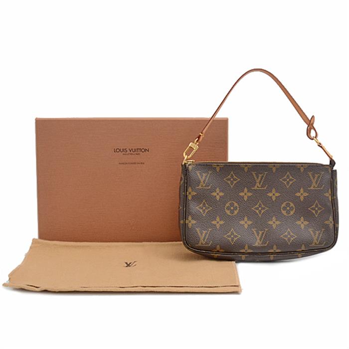ルイヴィトン バッグ レディース ポーチ ポシェット アクセソワール モノグラム Louis Vuitton M51980 中古