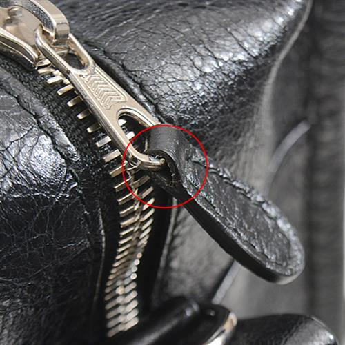 バレンシアガ バッグ レディース メンズ バザールショッパー BAZAR SHOPPER S トートバッグ ブラック ラムスキン BALENCIAGA 513990 中古