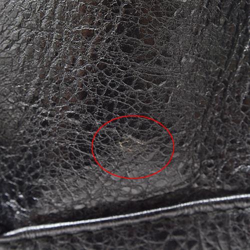 バレンシアガ バッグ レディース メンズ バザールショッパー BAZAR SHOPPER S トートバッグ ブラック ラムスキン BALENCIAGA 513990 中古